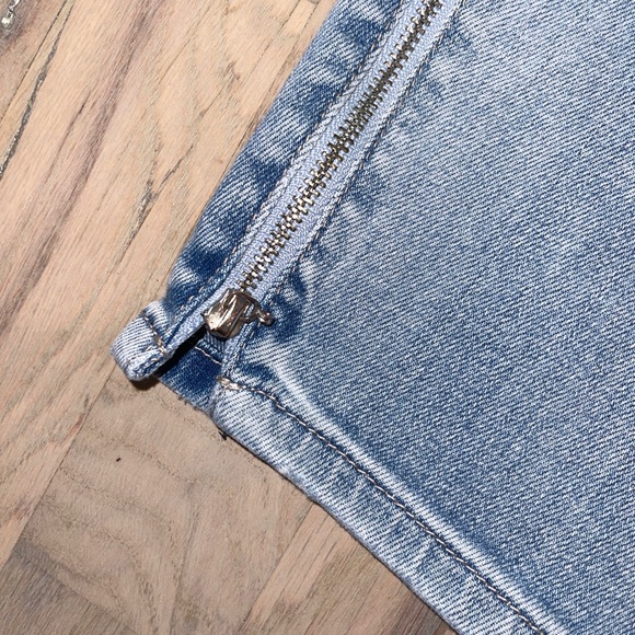 White House Black Market WHBM Demin Zipper Jeans 6 - Picture 3 of 8